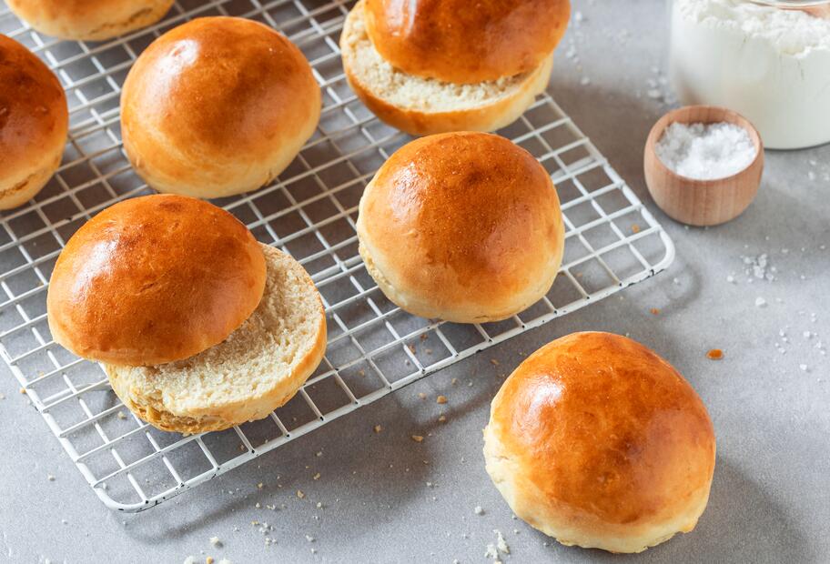 Einfache Burger Buns