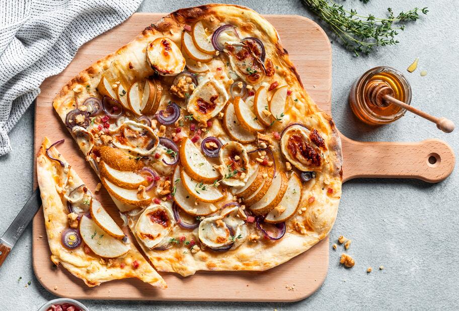 Französischer Flammkuchen