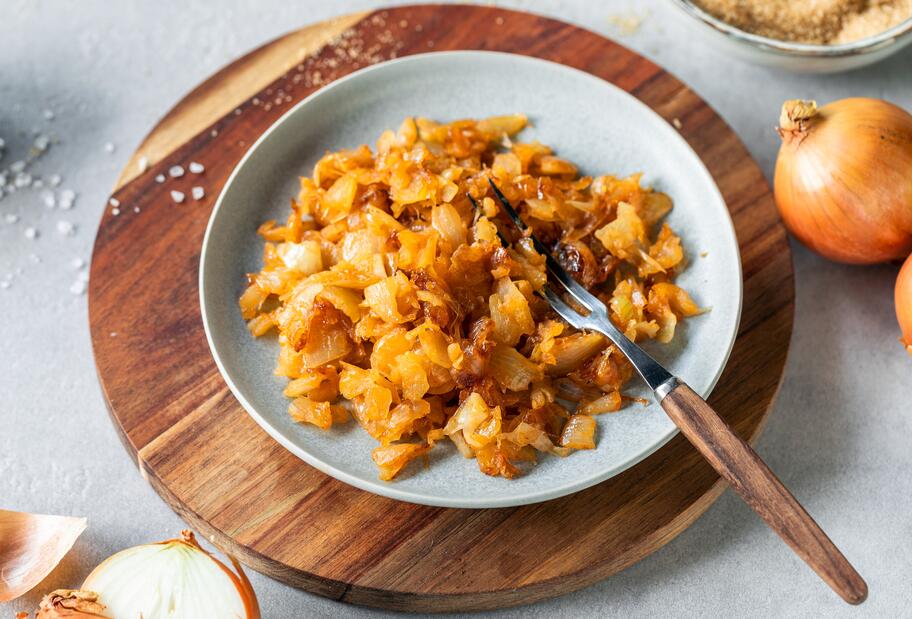 Karamellisierte Zwiebeln