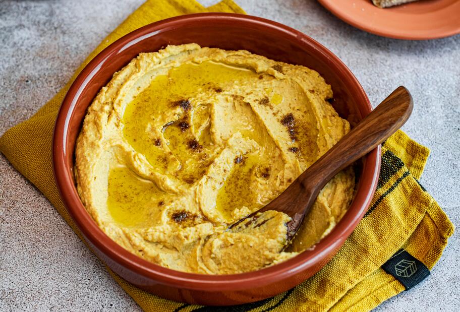 Kürbis-Hummus