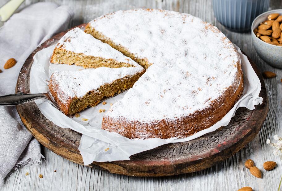 Spanischer Mandelkuchen