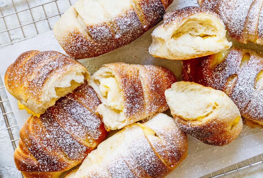 Watte-Pudding-Hörnchen