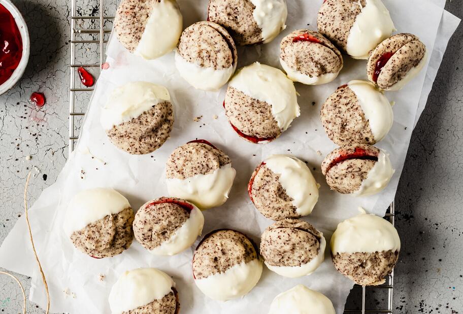 Gefüllte Mohnplätzchen für den Thermomix®