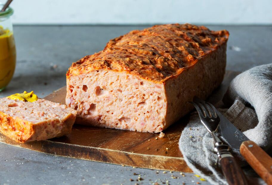 Leberkäse wie auf dem Oktoberfest