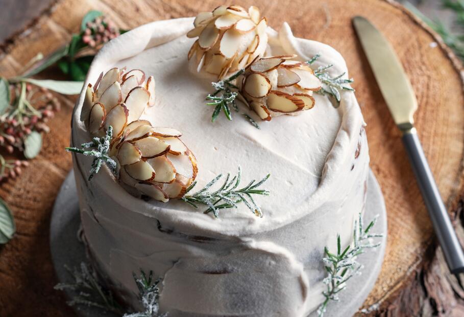 Panettone mit Sahne