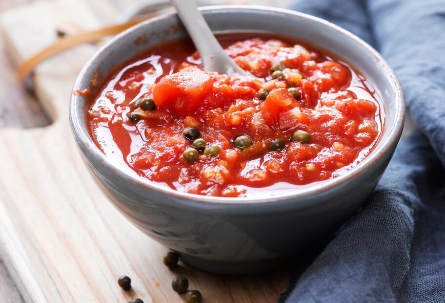 Pikantes Tomatenchutney