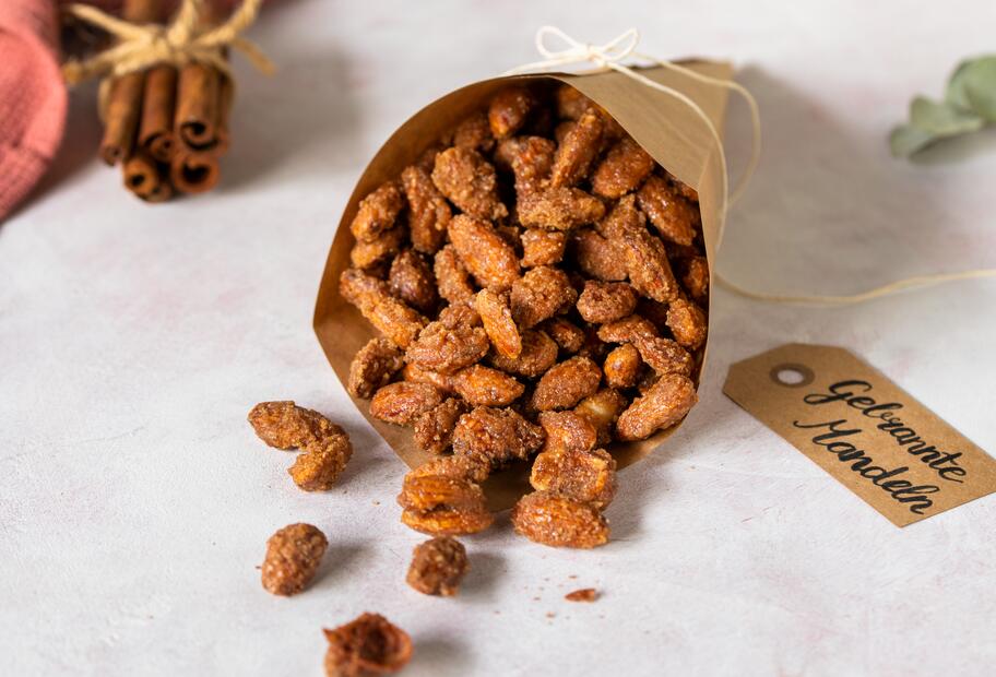 Gebrannte Zimt-Mandeln