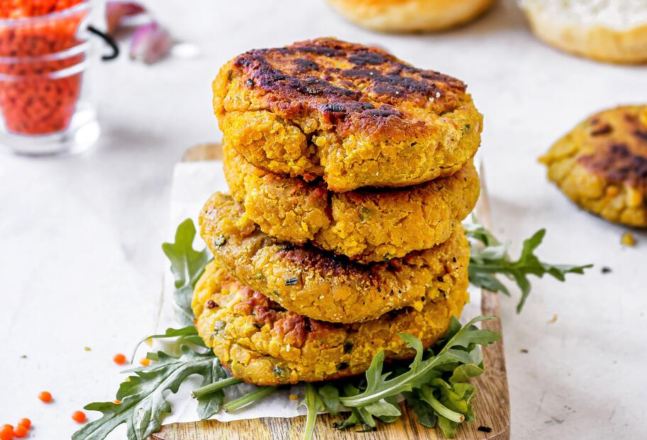 Linsen-Patties