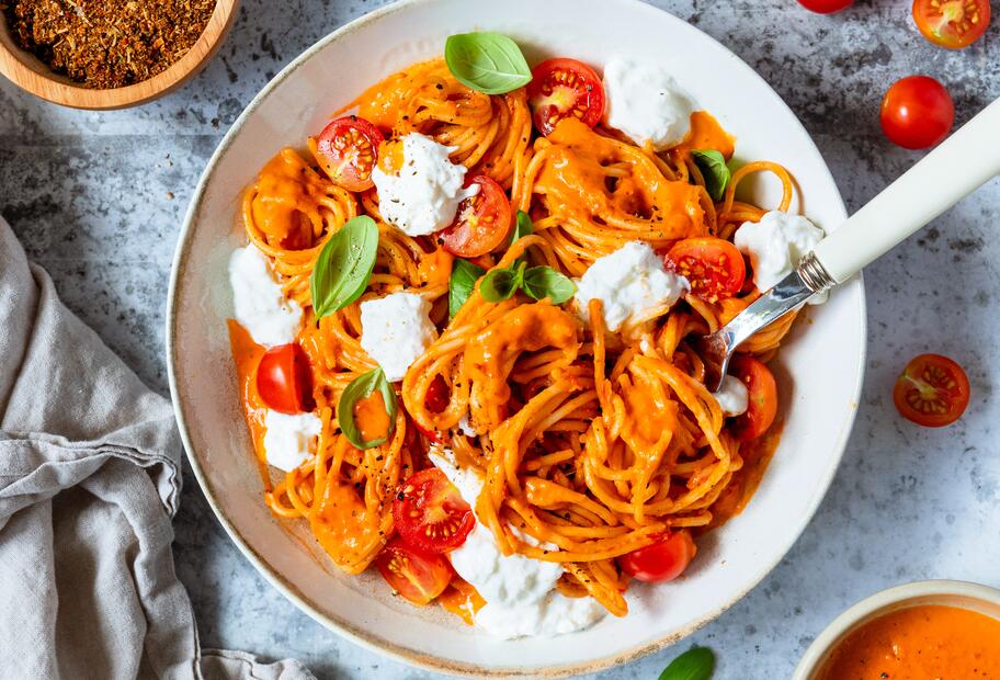 Spaghetti Tomate Mozzarella 2.0