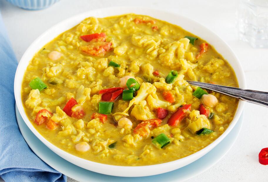 Schnelles Blumenkohlcurry