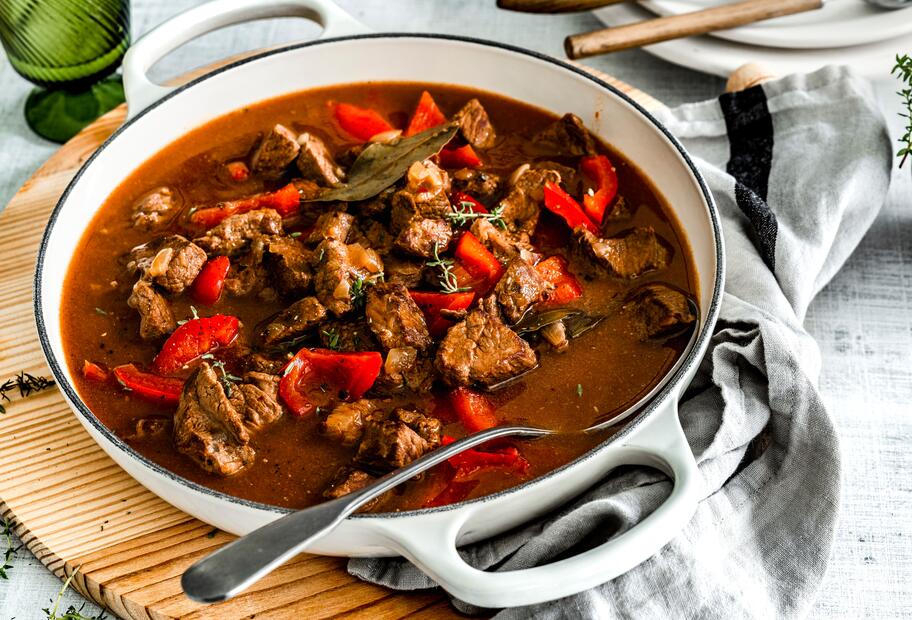 Das einfachste Gulasch Ungarischer Art