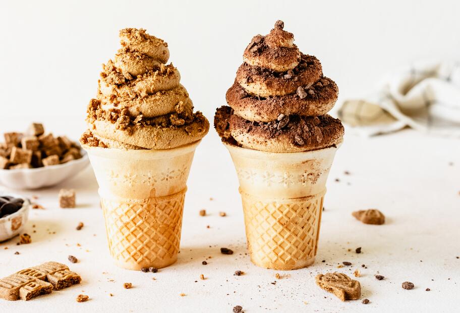 Spekulatius-Softeis so cremig