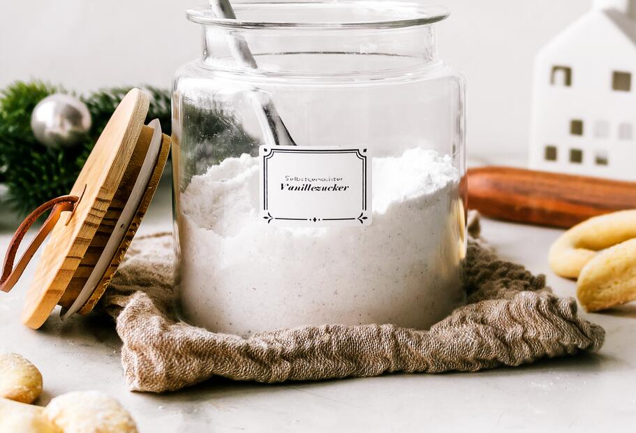 Basisrezept Vanillezucker
