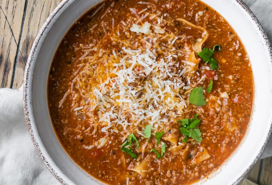 Lasagnesuppe