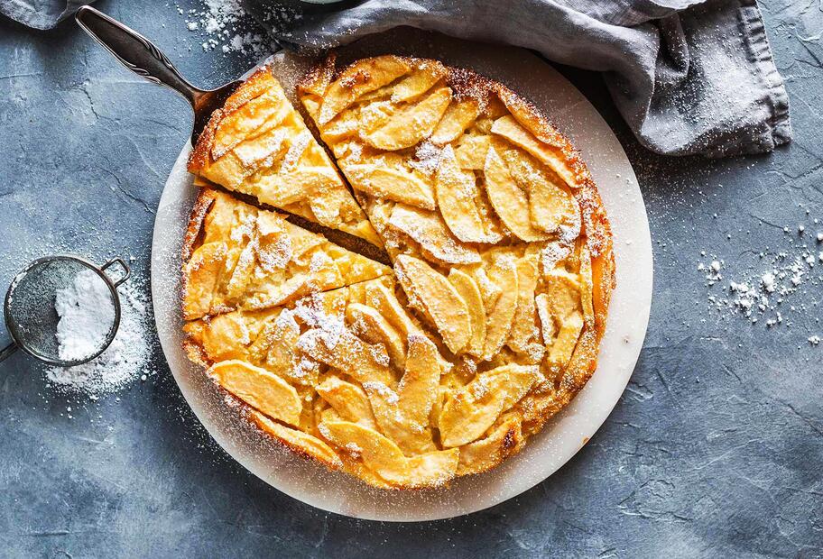 Toskanischer Apfelkuchen