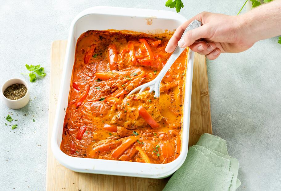 Low-Carb-Paprika-Rahm-Schnitzel