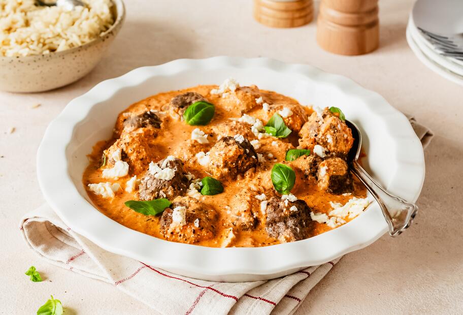 Hackbällchen Feta-Style für den Thermomix®