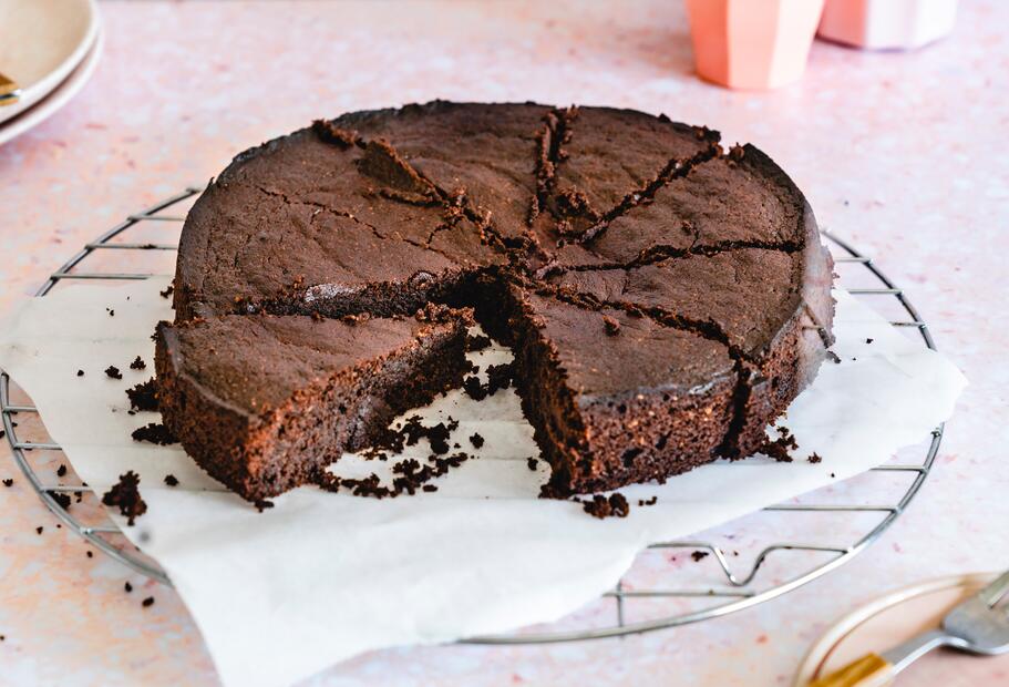 Zuckerfreier Schokokuchen ohne Mehl