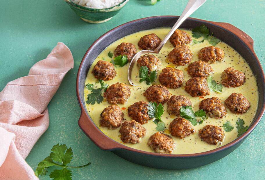 Hackbällchen „India“