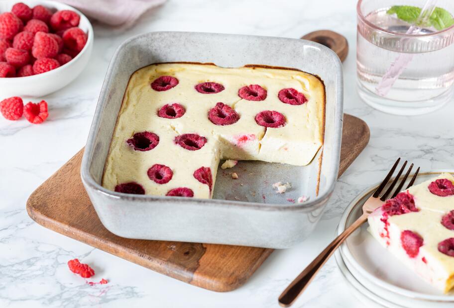 Skyr-Grießschnitten