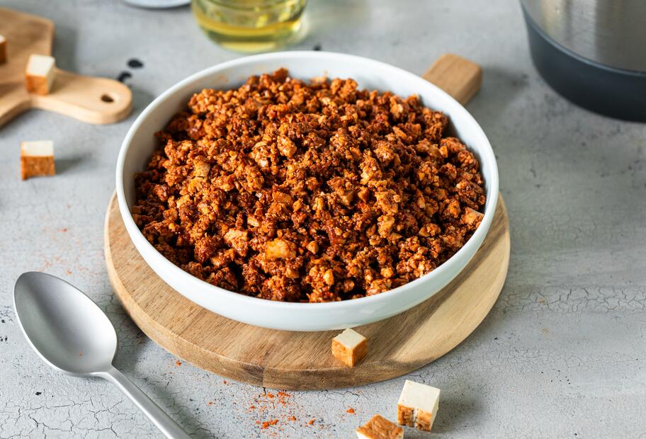 Veganes Tofu-Hack