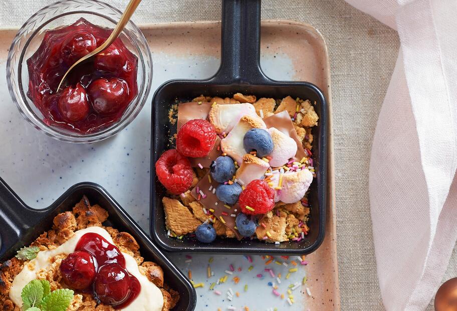 Marshmallow-Pfännchen für die Kids