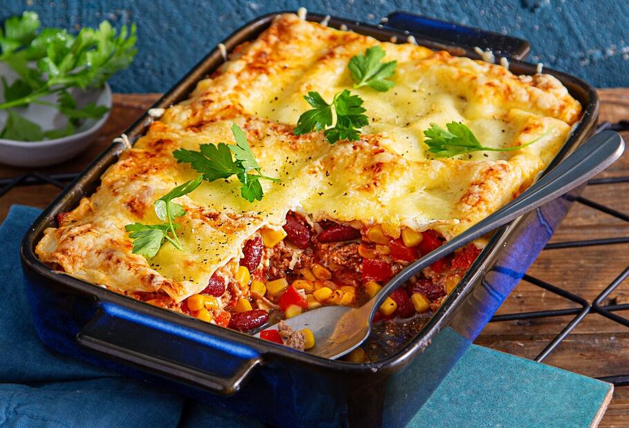 Chili-Lasagne