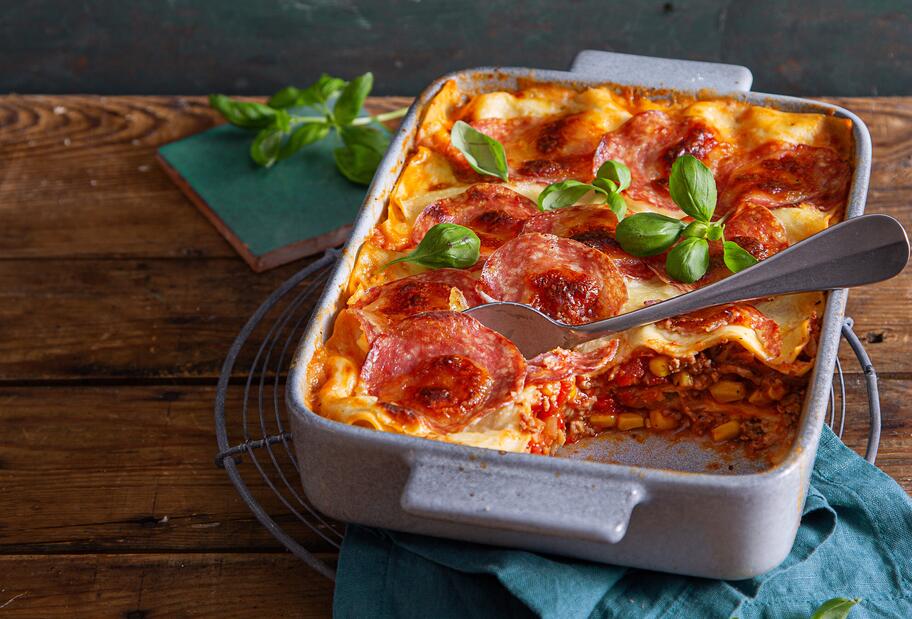 Pizza-Lasagne