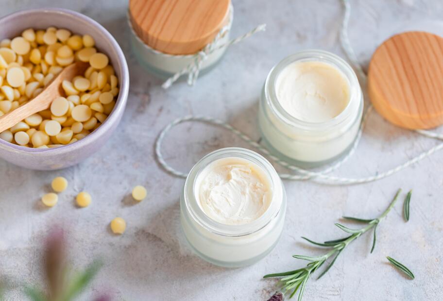 Zarte-Hand-Creme aus 4 Zutaten