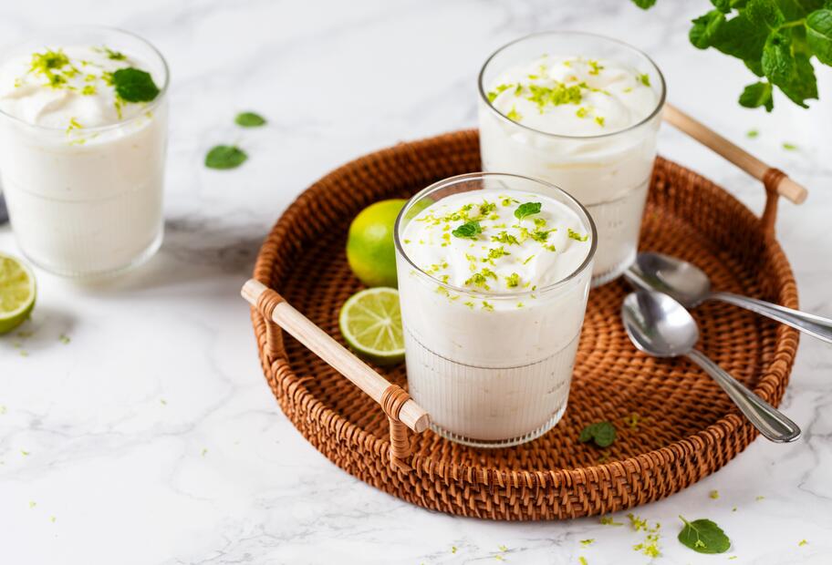 5-Zutaten-Limettenmousse