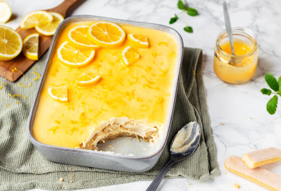 Einfaches Zitronentiramisu