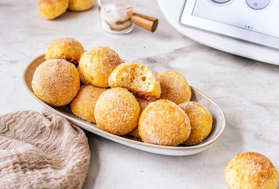 Quarkbällchen vom Blech