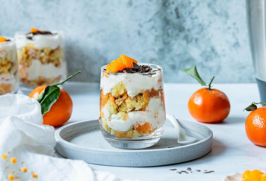 Fantakuchen-Dessert so cremig