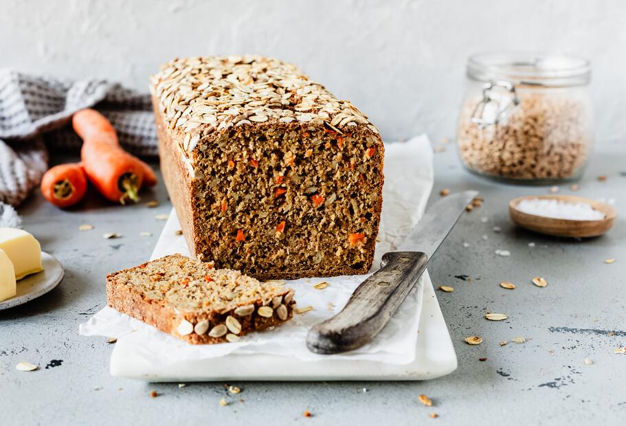Saftiges Fitnessbrot