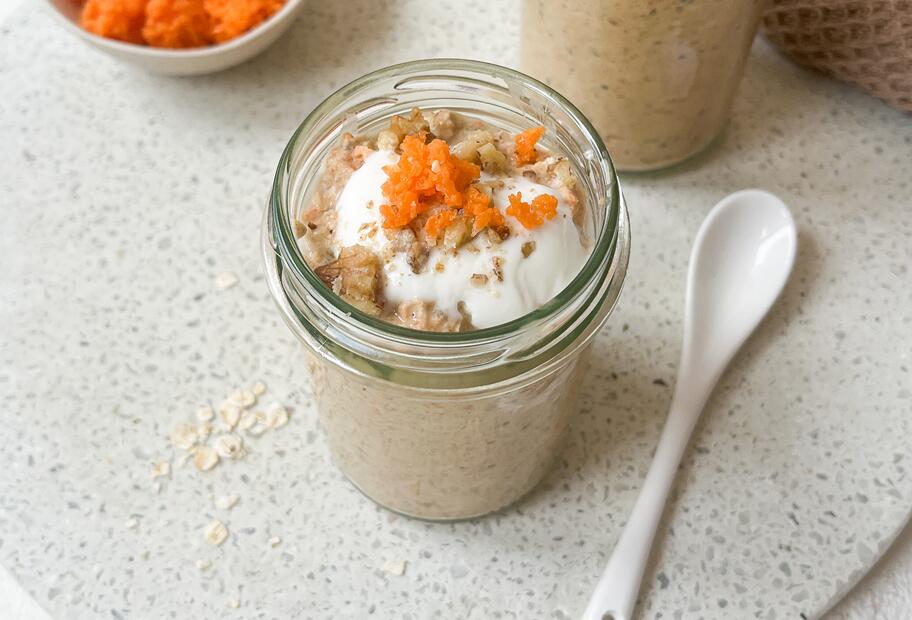 Carrot Cake Overnight Oats