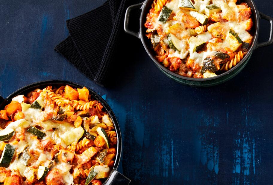 Gemüse-Nudel-Auflauf mit dem Thermomix® – Rezept |ZAUBERTOPF Gemüse-Nudel-Auflauf mit dem Thermomix® – Rezept |ZAUBERTOPF
