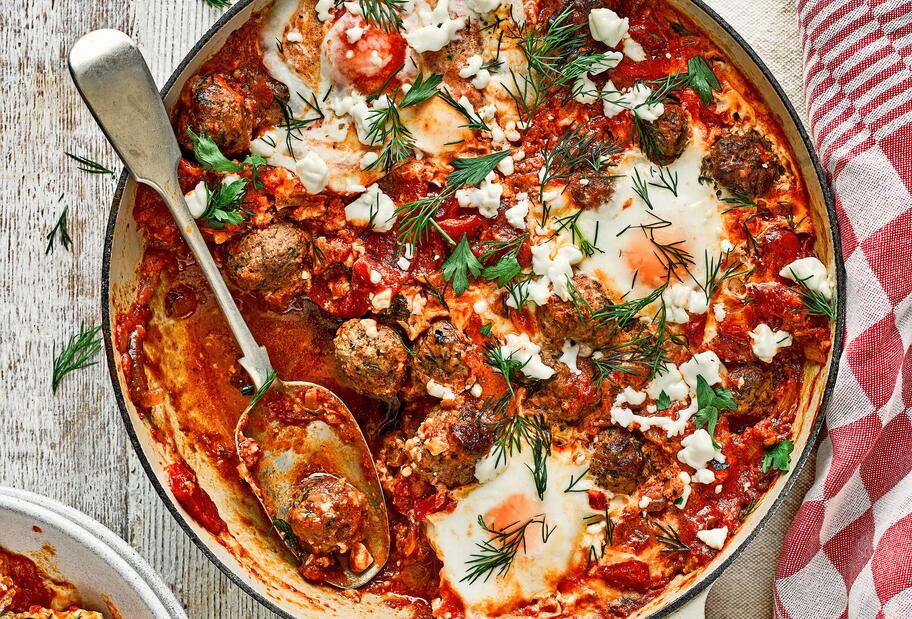 Fleischbällchen Auflauf zum Vorkochen