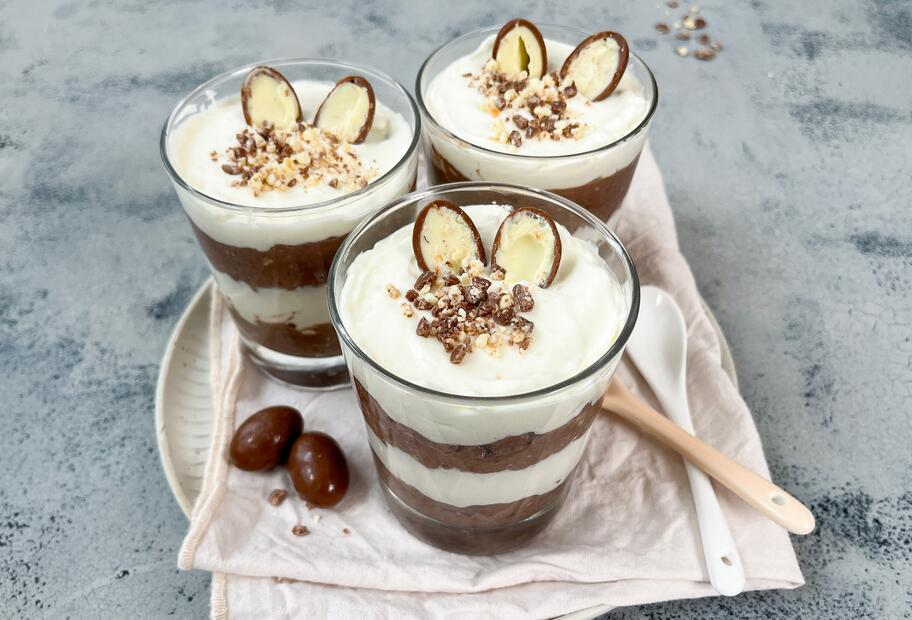 „Schokobon“-Dessert