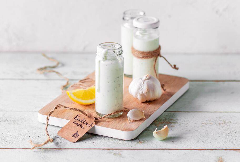 Schnelle Knoblauch-Grillsoße