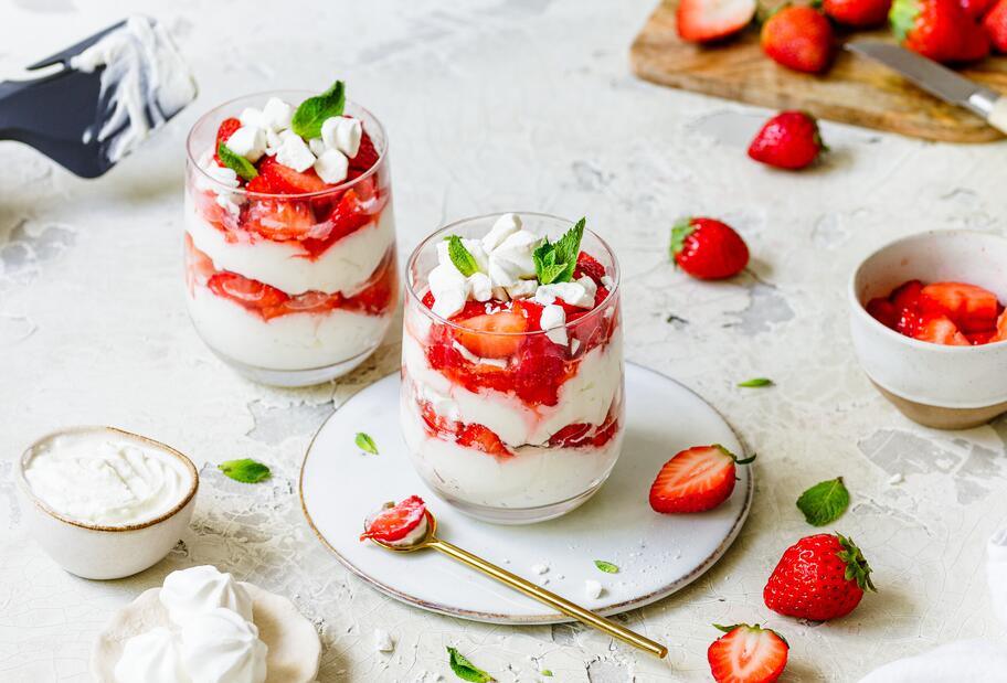 Cremiger Erdbeertraum