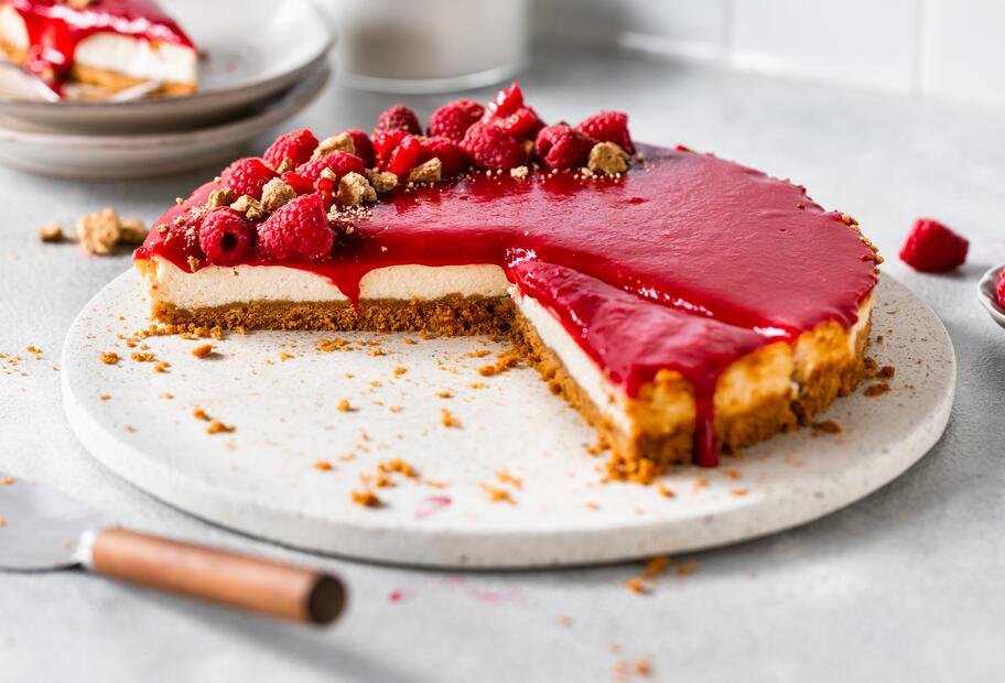 Himbeer-Cheesecake