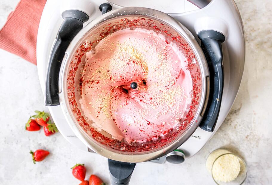 Softeis à la Spaghettieis