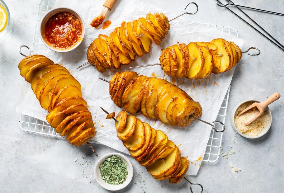 Tornado-Kartoffeln à la Jamie Oliver