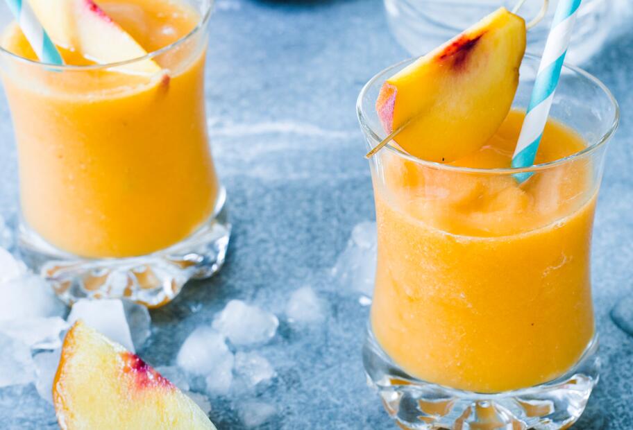 Gin-Pfirsich-Slushie