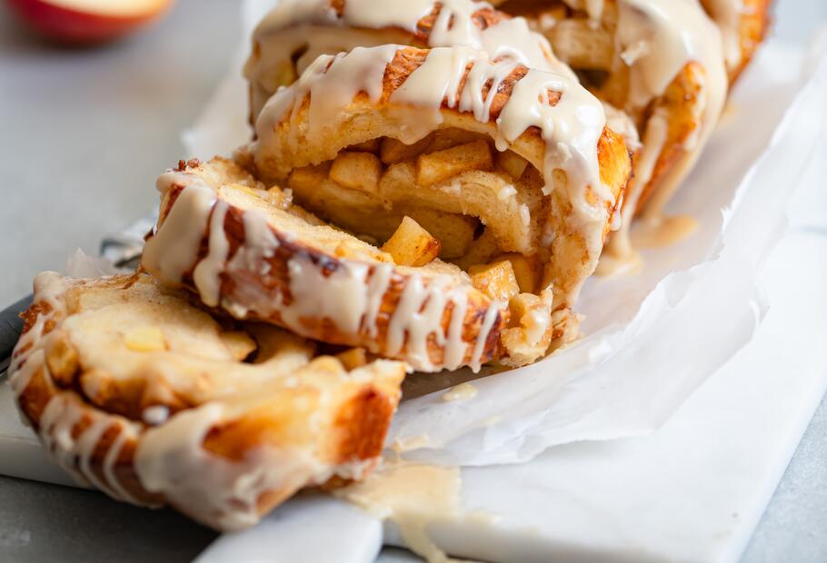Zupfbrot à la Apfel-Zimtschnecke