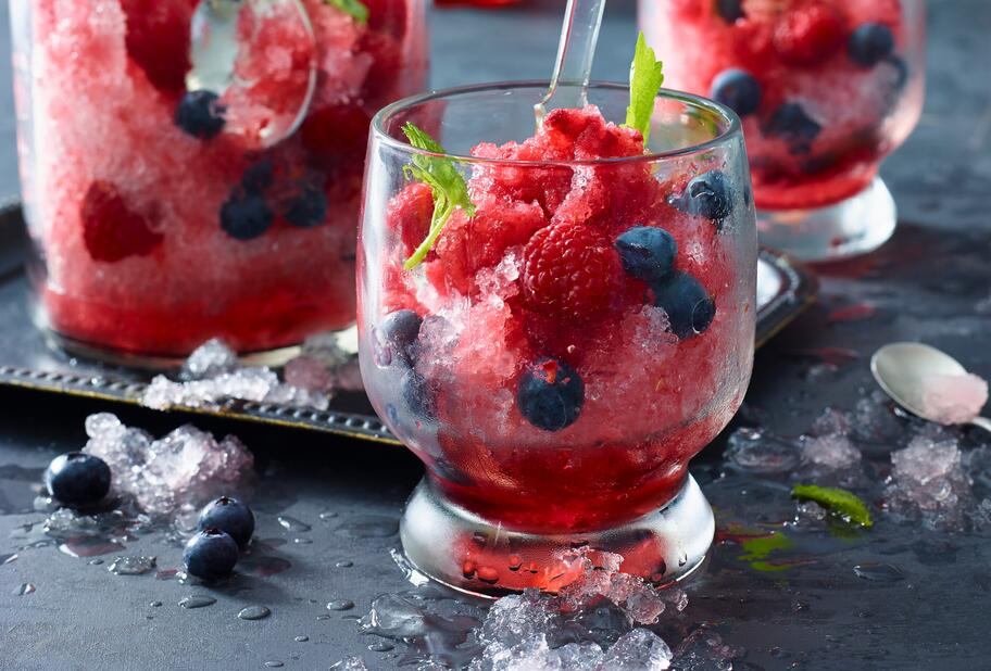 Waldbeeren-Slushie für den Thermomix®