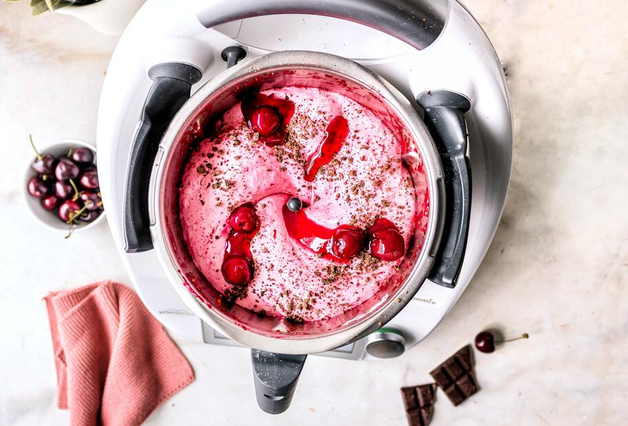 Schwarzwälder-Kirsch-Softeis