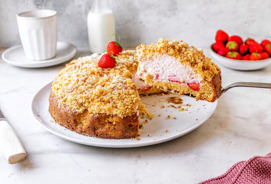 Erdbeer-Maulwurfkuchen-Traum