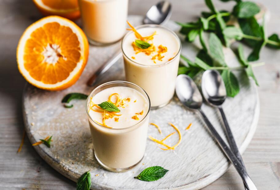 5-Zutaten-Orangenmousse