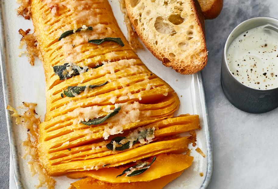 Hasselback-Kürbis aus dem Varoma®